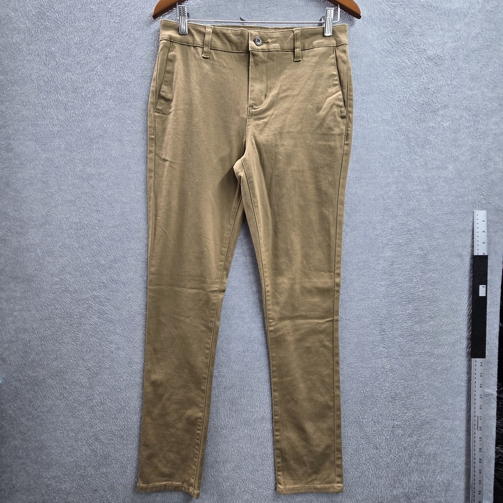 RSQ Men Pants 29X32 Khaki Chino Twill Button Zipper Slim 30" Inseam NWT‎